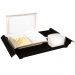 Bandeja Plástica Grande Servir Self Service 45x29cm Restaura