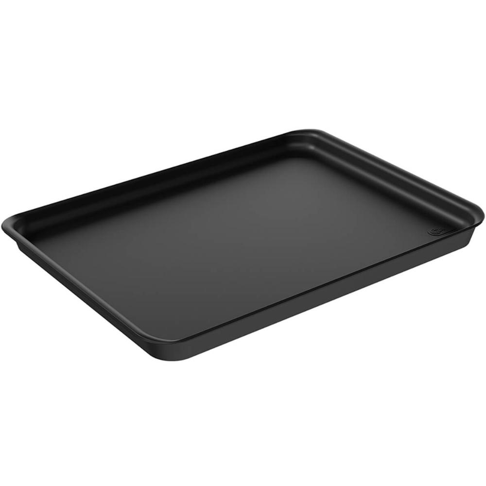 Bandeja Plástica para Servir Coza 32x23cm Preto Restaurante