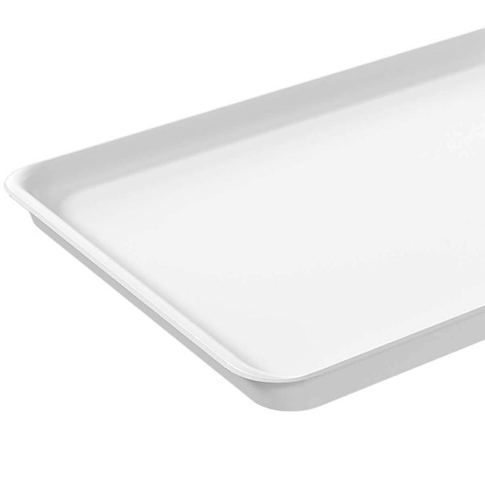 Bandeja Plástica para Servir Hamburguer 32x23cm Restaurante