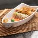 Barca para Servir Sushi Comida Japonesa Oriental 28x13x5cm Coza Branca