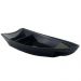 Barca para Sushi Comida Japonesa Oriental Preto Uno Coza Plástico 27,5x13cm