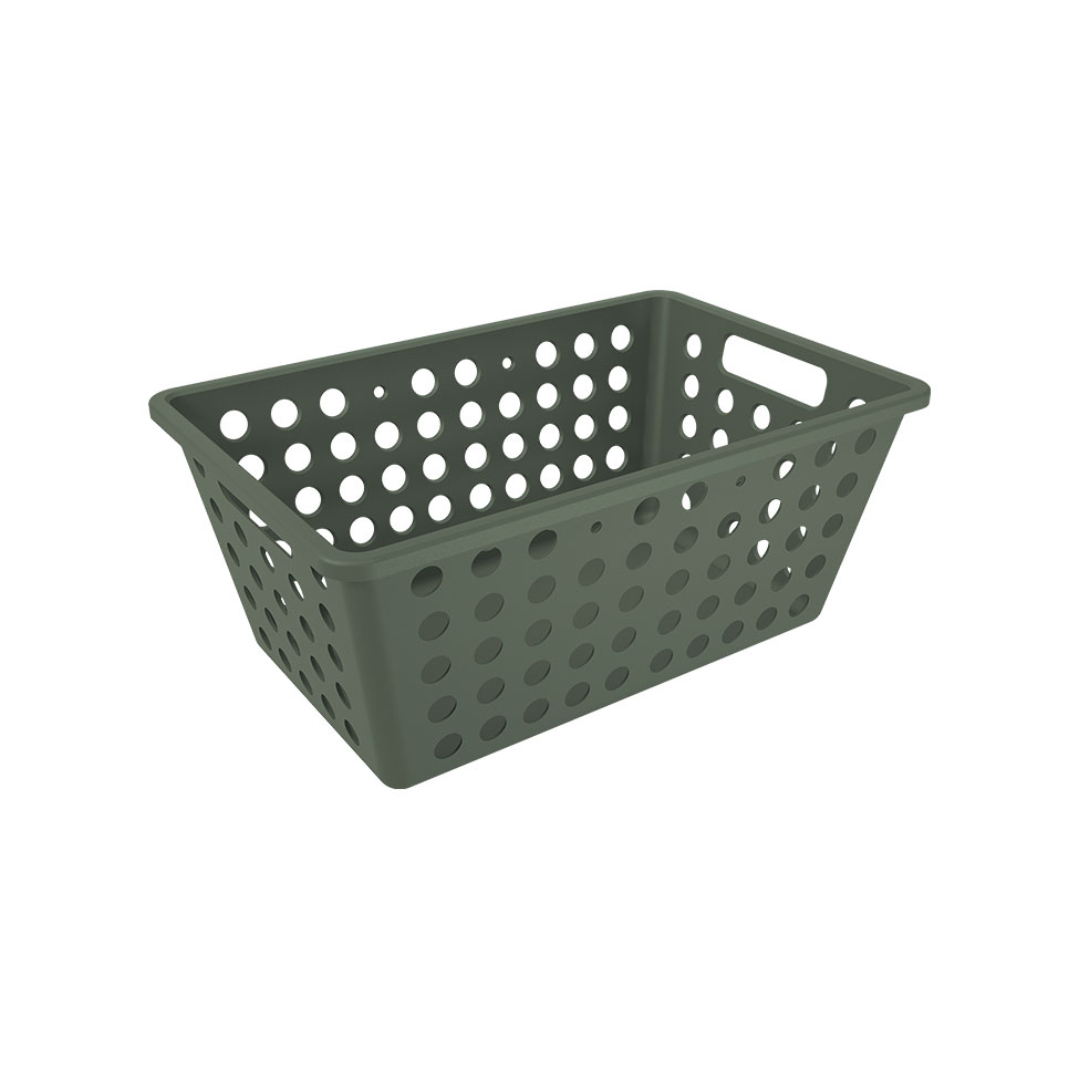 Cesta Flora Grande Verde