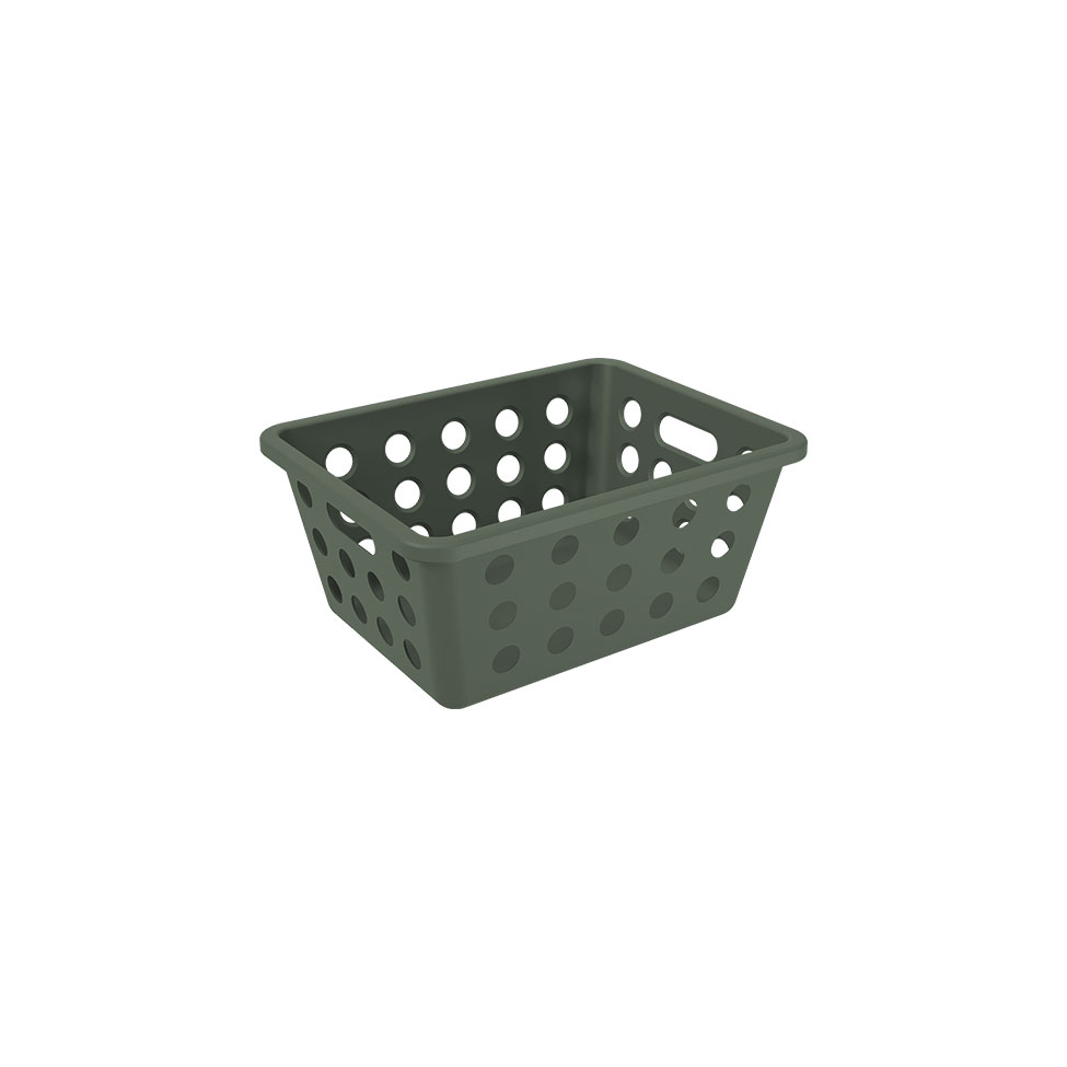 Cesta Flora Pequena Verde