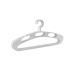 Conjunto de Cabides com 6 Unidades Piccolo Branco