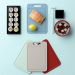 Jogo 24 Porta Shoyu 50ml cada Molheiras Sushi Pretas Quadrad