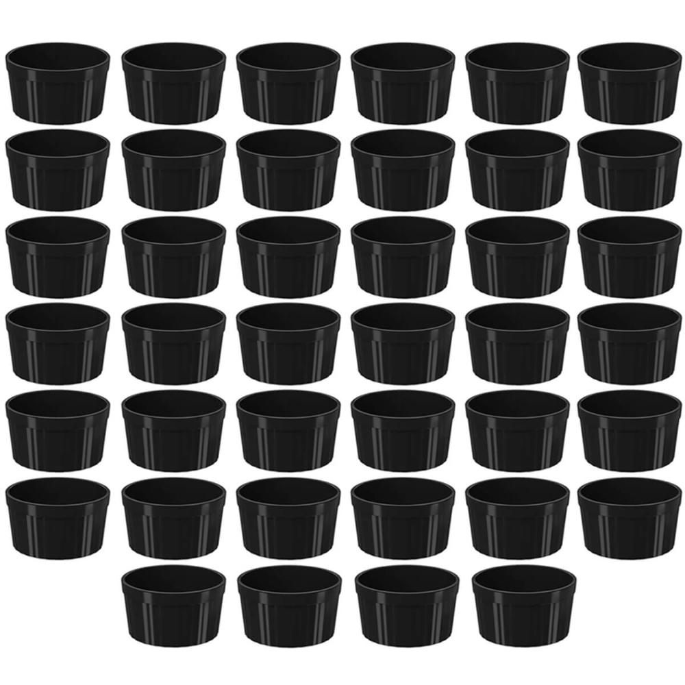 Jogo 40 Potinhos de Molho Ramekim para Servir Petiscos 150ml