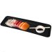 Kit 10 Petisqueiras Prato Porta Petisco Retangulares Grande Preto e Branco