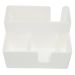 Kit 10 Suportes Sachê Porta Guardanapos Açúcar Organizadores Branco