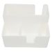 Kit 10 Suportes Sachê Porta Guardanapos Açúcar Organizadores Branco