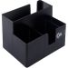 Kit 10 Suportes Sachê Porta Guardanapos Açúcar Organizadores Preto