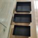 Kit 10 Travessas 4,8l Retangulares para Servir a Mesa Preta Bandeja Salada Sobremesa Coza