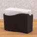 Kit 12 Porta Guardanapo Médio 14cm Suporte Guardanapo Mesa Restaurante Bar Brinox Preto