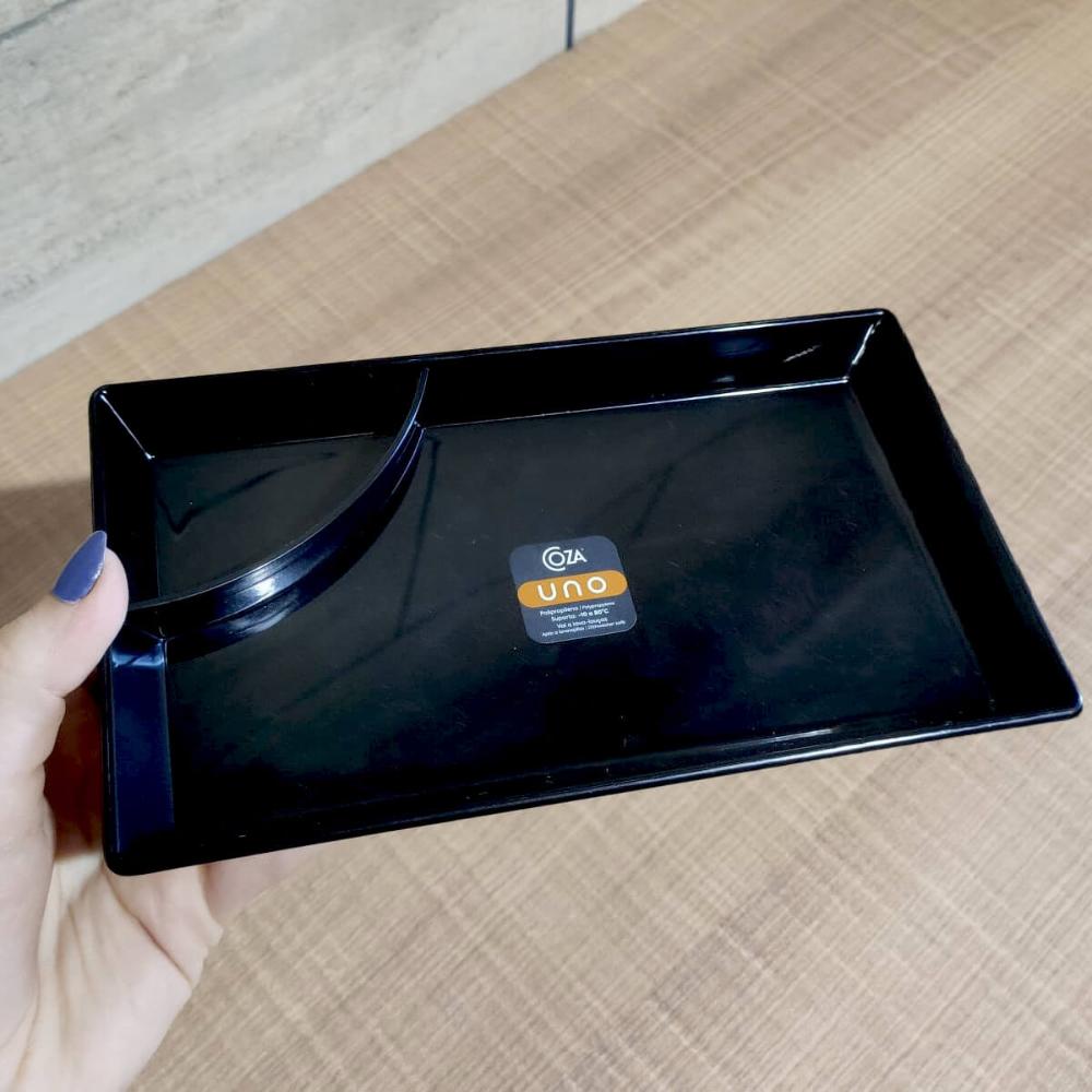 Kit 12 Pratos para Sushi Comida Japonesa com Porta Shoyu Com