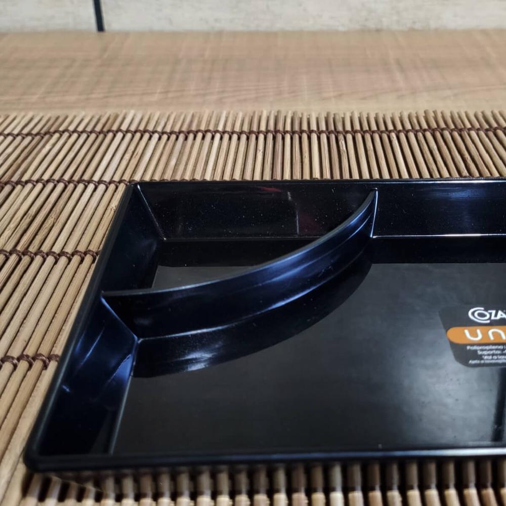 Kit 12 Pratos para Sushi Comida Japonesa com Porta Shoyu Com