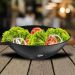 Kit 12 Tigelas Saladeiras Servir Pretas 3,5L Bowls Pipoca So