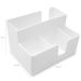 Kit 15 Portas Sachês Guardanapos Açúcar Organizador Multiuso Bancada Branco