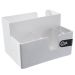 Kit 15 Portas Sachês Guardanapos Açúcar Organizador Multiuso Bancada Branco