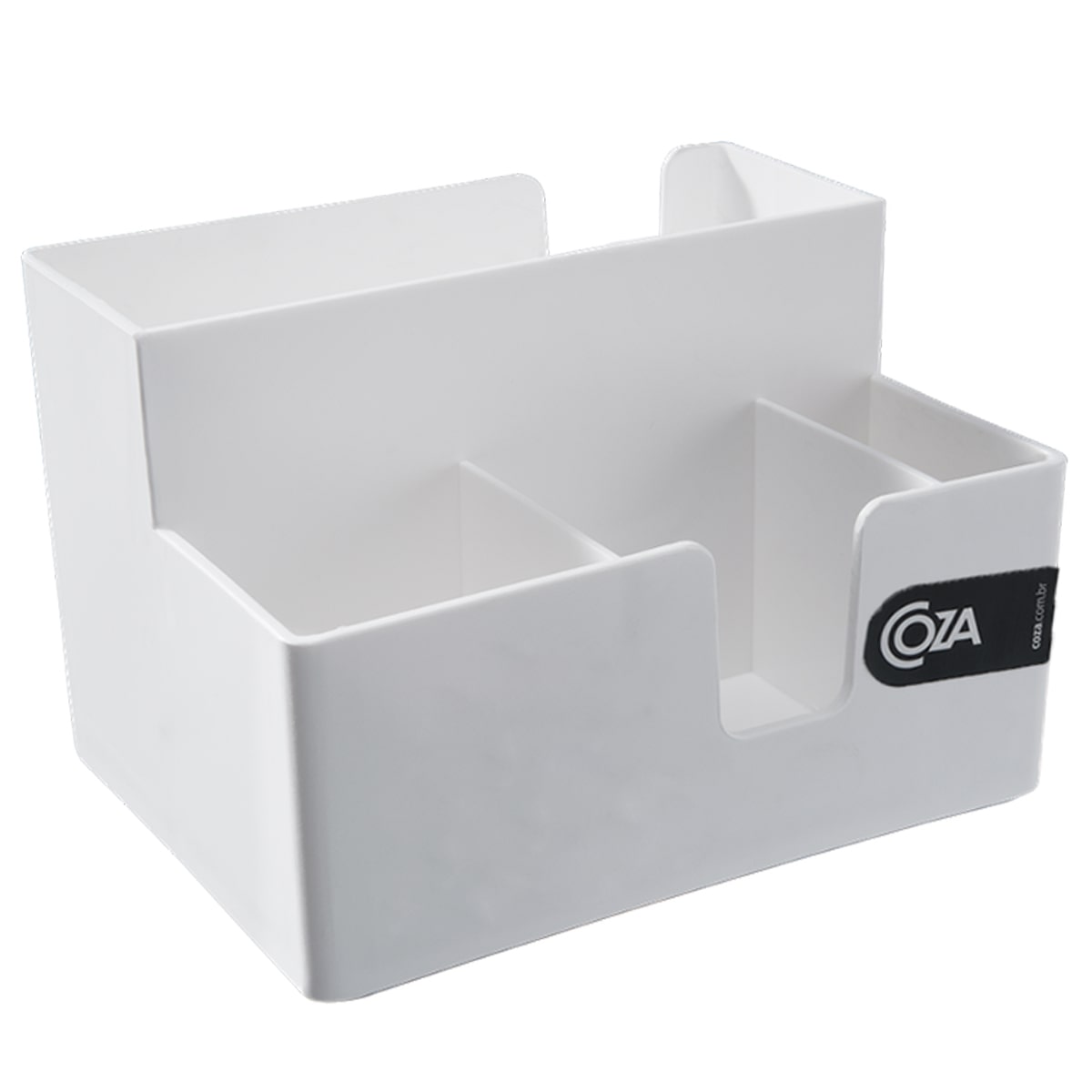 Kit 15 Portas Sachês Guardanapos Açúcar Organizador Multiuso Bancada Branco