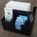 Kit 15 Portas Sachês Guardanapos Açúcar Organizador Multiuso Bancada Preto