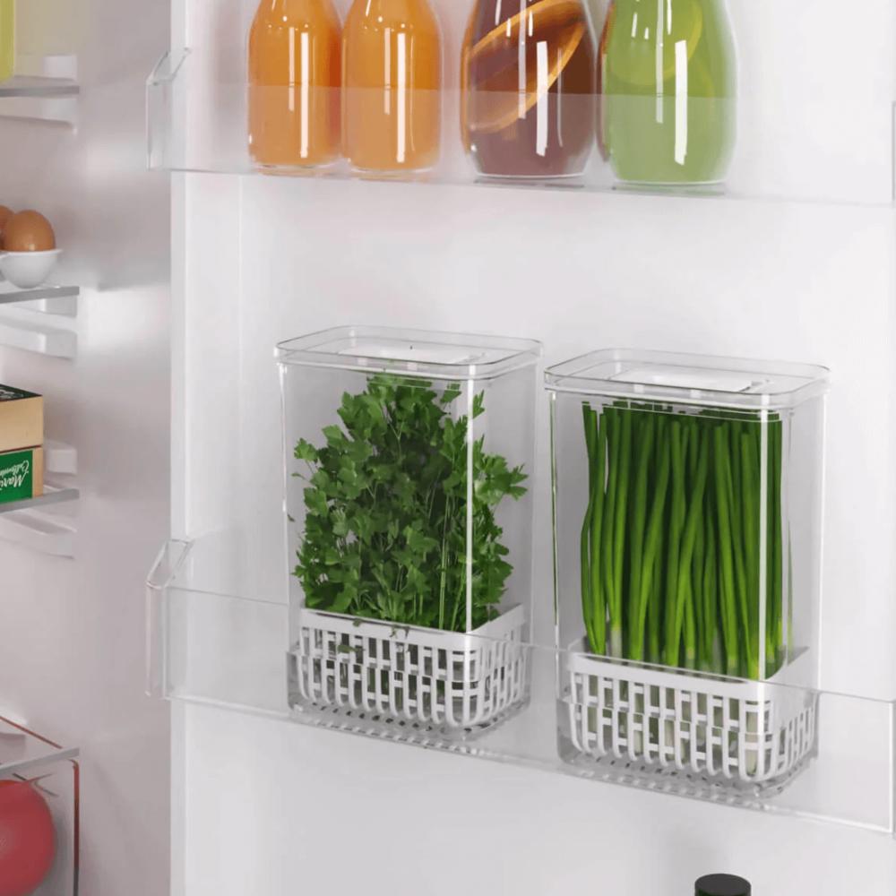 Kit 2 Organizadores de Temperos para Geladeira Dry 2,3l Plás