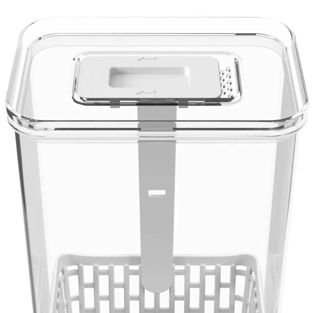 Kit 2 Organizadores de Temperos para Geladeira Dry 2,3l Plás