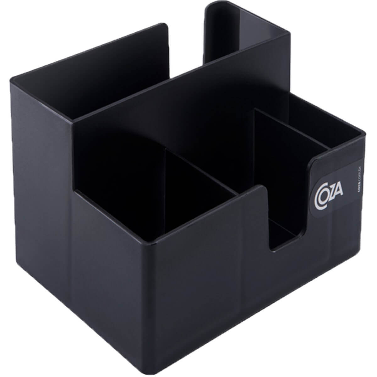 Kit 20 Porta Sachês Guardanapo Açúcar Organizadores Bancada Preto