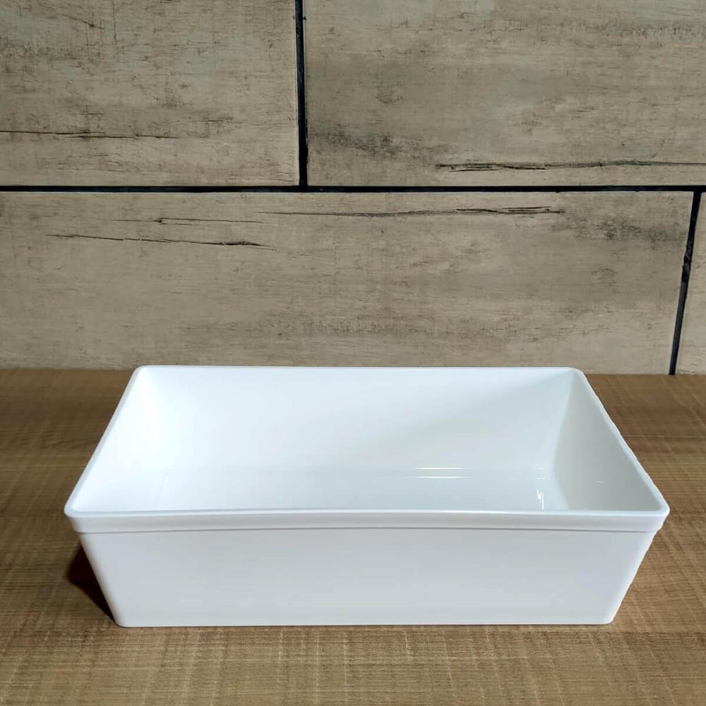 Kit 20 Travessas Retangulares 2,2L para Restaurantes Petisca