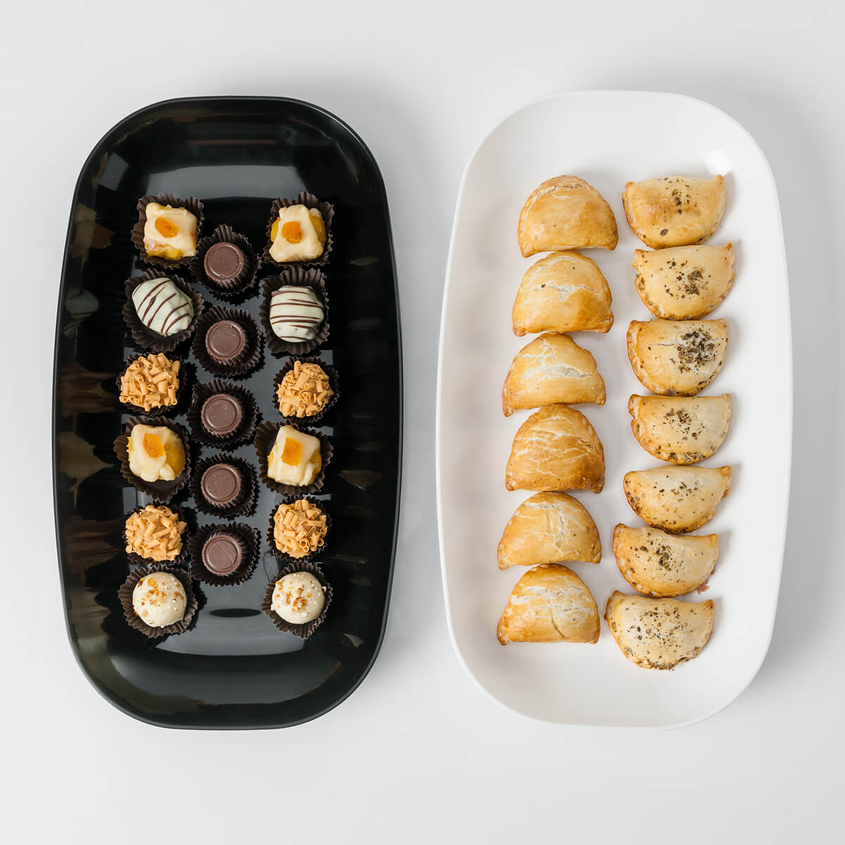 Kit 36 Travessas Bandeja 38x21cm Servir Petisco Sushi Orient