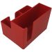 Kit 4 Porta Sachês Guardanapos Açúcar Organizadores Bancada Vermelho