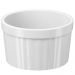 Kit 40 Ramekin Grande 220ml Branco Canelado Potinhos Molho P
