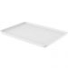 Kit 6 Bandejas Plásticas Brancas 34x24cm Self Service Coza L