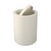 Lixeira com Tampa Basculante 1L Serene Cinza Claro
