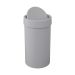 Lixeira com Tampa Basculante 9L Cinza