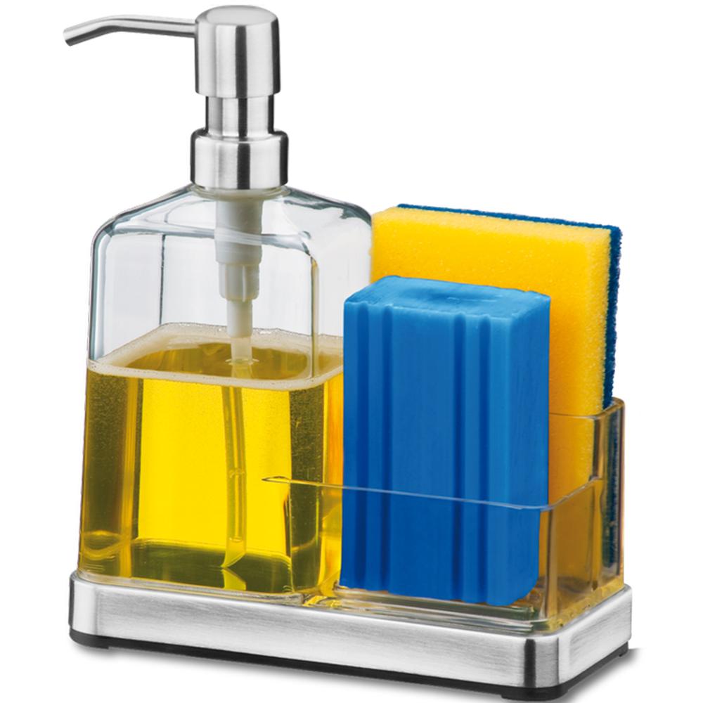 Organizador De Pia Elegance Suprema Porta Esponja Sabão