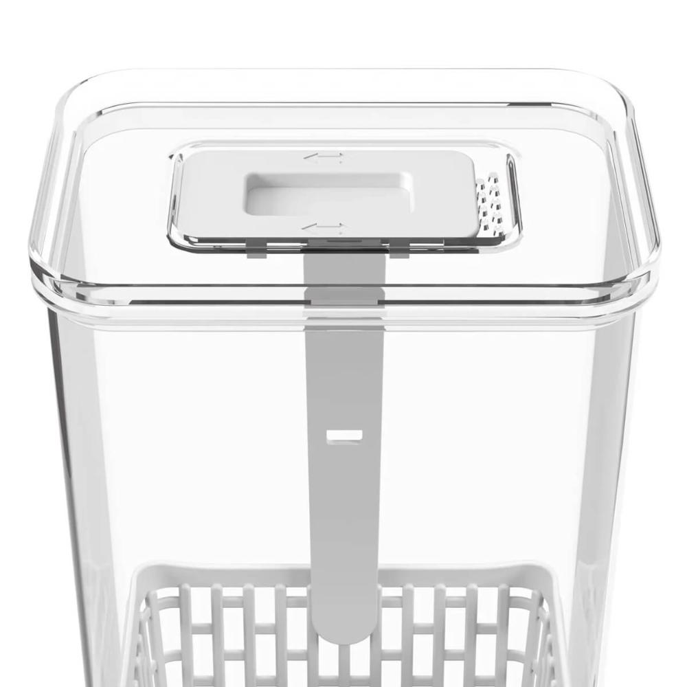 Organizador De Temperos para Geladeira Dry 2,3l Plástico Cesto Interno Conservador