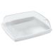 Porta Frios Com Tampa De Plástico Para Guardar Frios Coza Branco