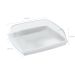 Porta Frios Com Tampa De Plástico Para Guardar Frios Coza Branco
