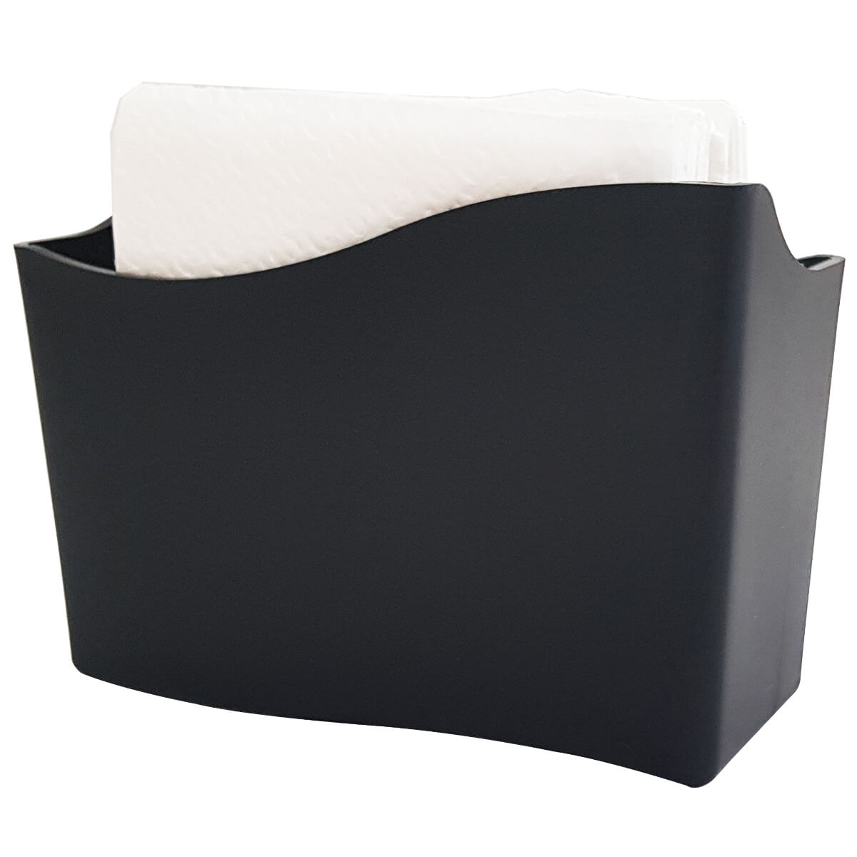 Porta Guardanapo Médio 14cm Suporte Guardanapo Mesa Restaurante Bar Brinox Preto
