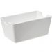 Porta Sachês Molhos Uno Coza Branco 11x6,5x5cm Suporte Organizador de Mesa Chá Açúcar