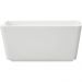 Porta Sachês Molhos Uno Coza Branco 11x6,5x5cm Suporte Organizador de Mesa Chá Açúcar