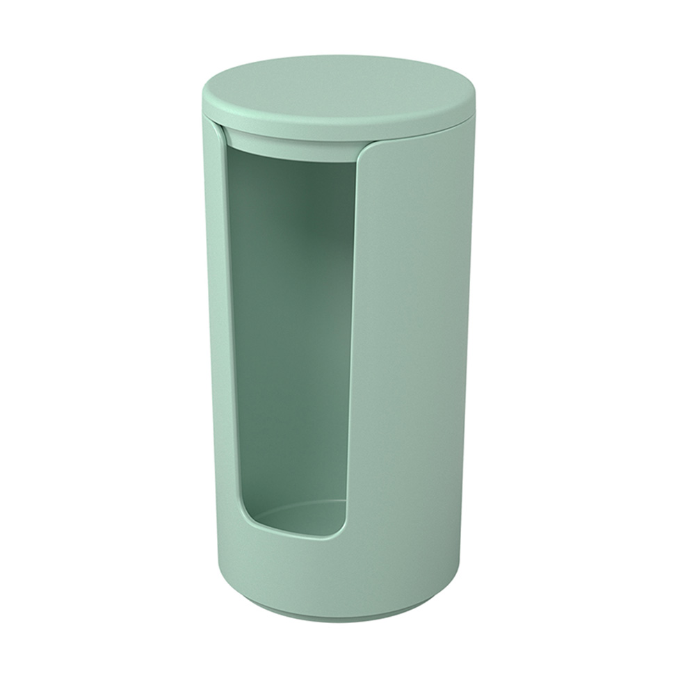 Porta-algodão em discos Serene Verde
