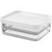 Pote Para Frios Pote Mantimentos Com Tampa Duplo Vedação Para Cozinha Branco