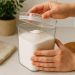 Pote Quadrado 1,4L Porta Mantimentos Farinha Trigo Açúcar Organizador Condimentos Cinquetti