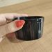 Ramekim Preto 150ml Molheira Brinox Pote Molho Potinho Petiscos Pequena Coza