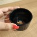 Ramekim Preto 150ml Molheira Brinox Pote Molho Potinho Petiscos Pequena Coza