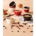Ramekin Branco Canelado 90ml Pote Bowl Pequeno 7,3cm Uno Coz