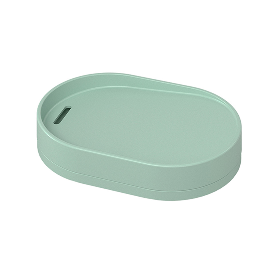 Saboneteira Serene Cinza Verde