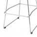 [OUTLET] Banqueta Bertoia Branca e Cromada