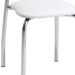 Conjunto com 4 Cadeiras Vera Marrom e Branco