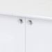 Conjunto de Mesa com 4 Bancos Sabrina Branco